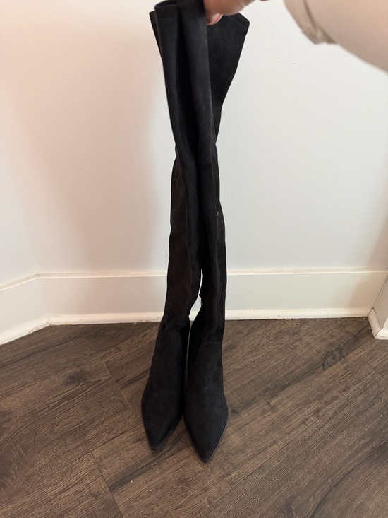 Nine West Black Over-The-Knee Women's Boots - Picture 2 of 6